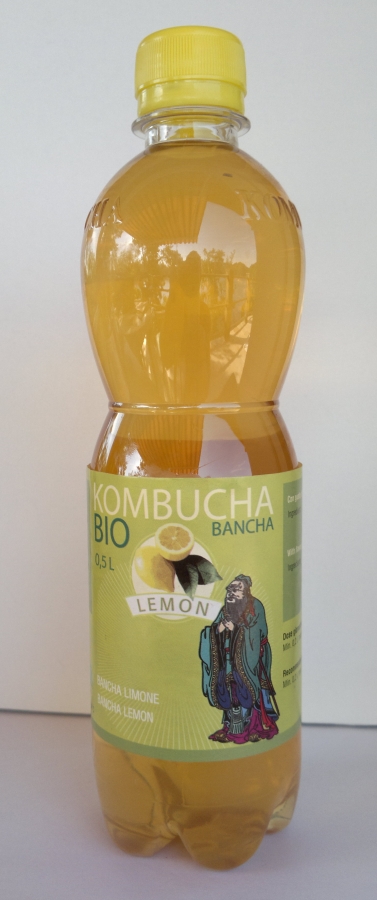 Stevikom BIO Kombucha Bancha Citron 500 ml 12 ks 